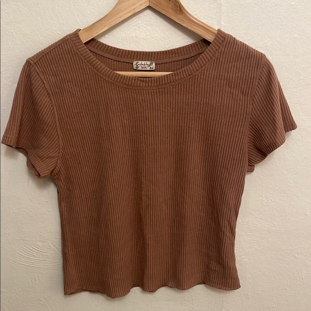 Intimately by Free People Soft Ribbed T-Shirt